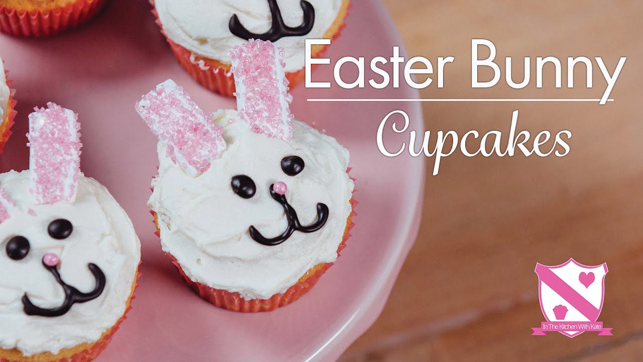 Easter Bunny Cupcake - In The Kitchen With Kate