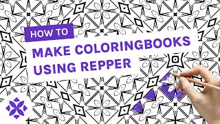 How to create your unique coloring book (using Repper) screenshot 3