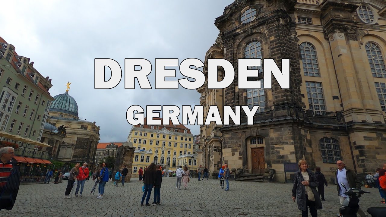 Dresden, Germany - Driving Tour 4K