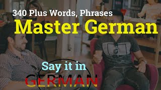 340+ Essential, Basic German Phrases, Sentences | German in life