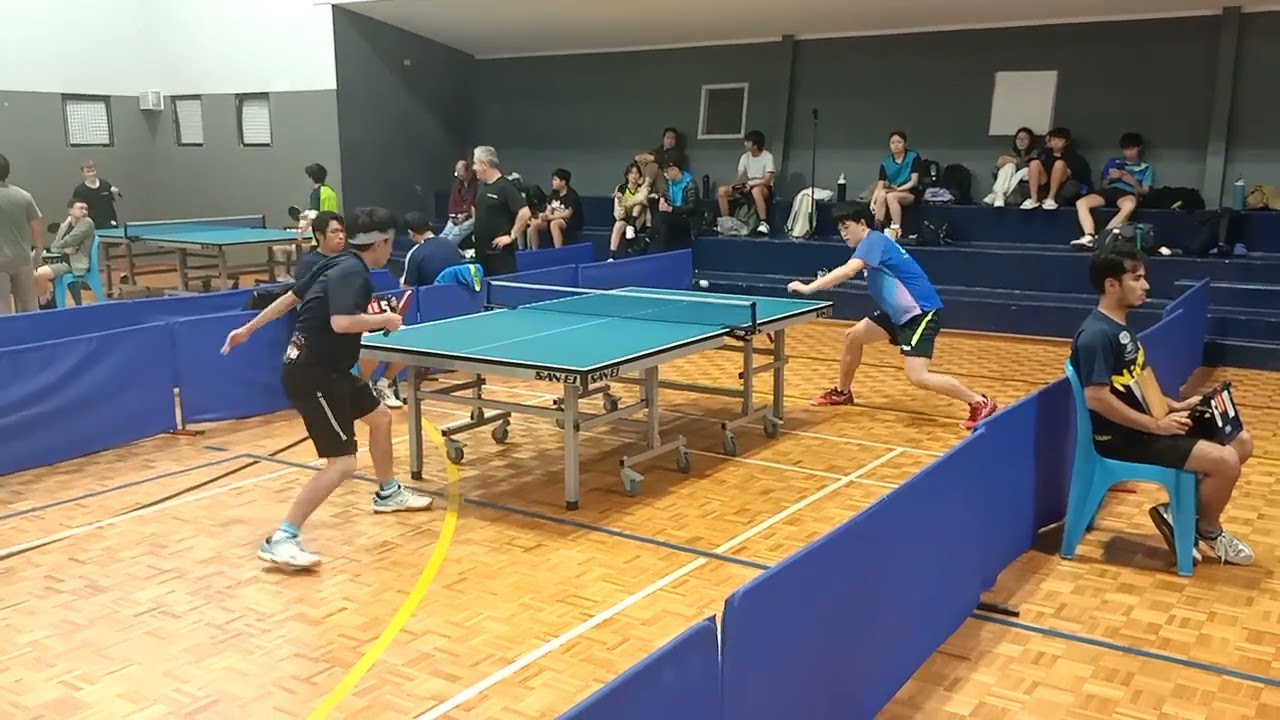 2025 south pennants table tennis Ki Cheung vs Juno Choi set 3
