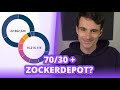 Core-Satellite-Strategie perfekt umgesetzt? Zockerdepot + 70/30? | Finanzfluss Twitch Highlights