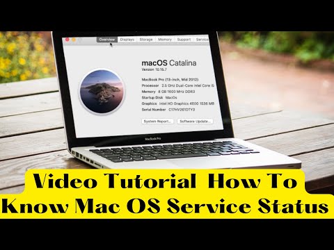 Video: Come posso controllare lo stato del servizio su Mac?