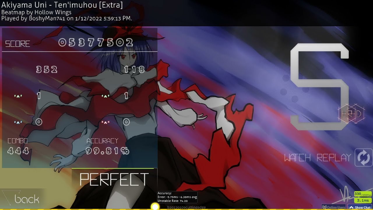 random #1 on hollow wings aim map