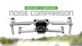 DJI Mavic Air 2 Noise Comparison