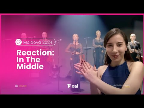 Reaction: Natalia Barbu - "In The Middle" | Moldova Eurovision 2024 🇲🇩