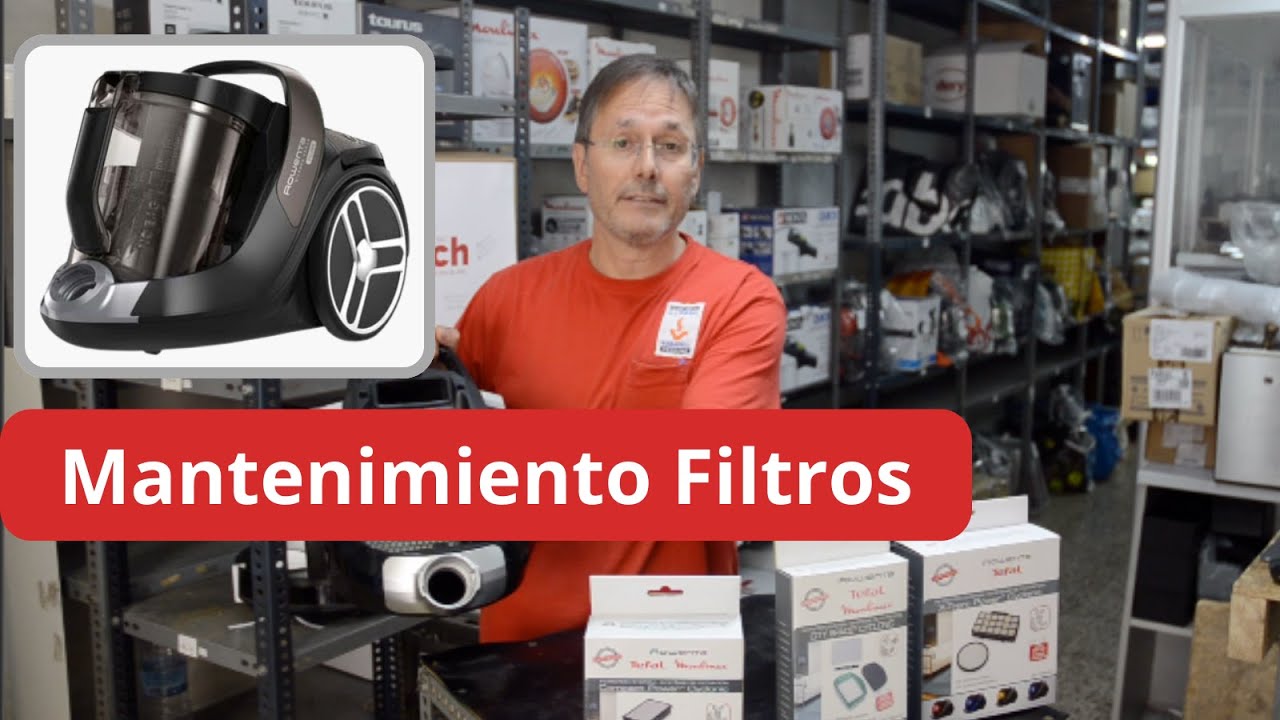 Filtro Hepa + Filtro Lavable Para Aspirador Rowenta Compact Power