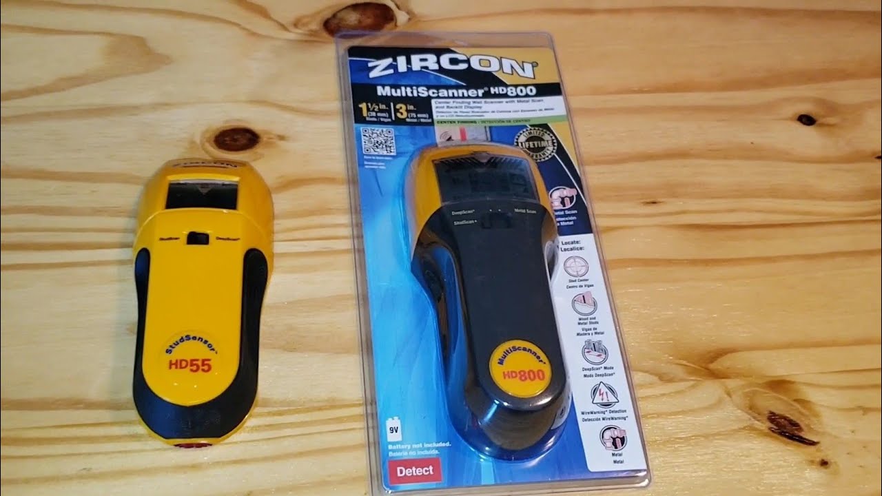 Best center of stud finder. Zircon HD800 YouTube