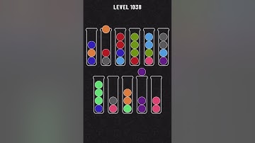 Ball Sort Puzzle Level 1038