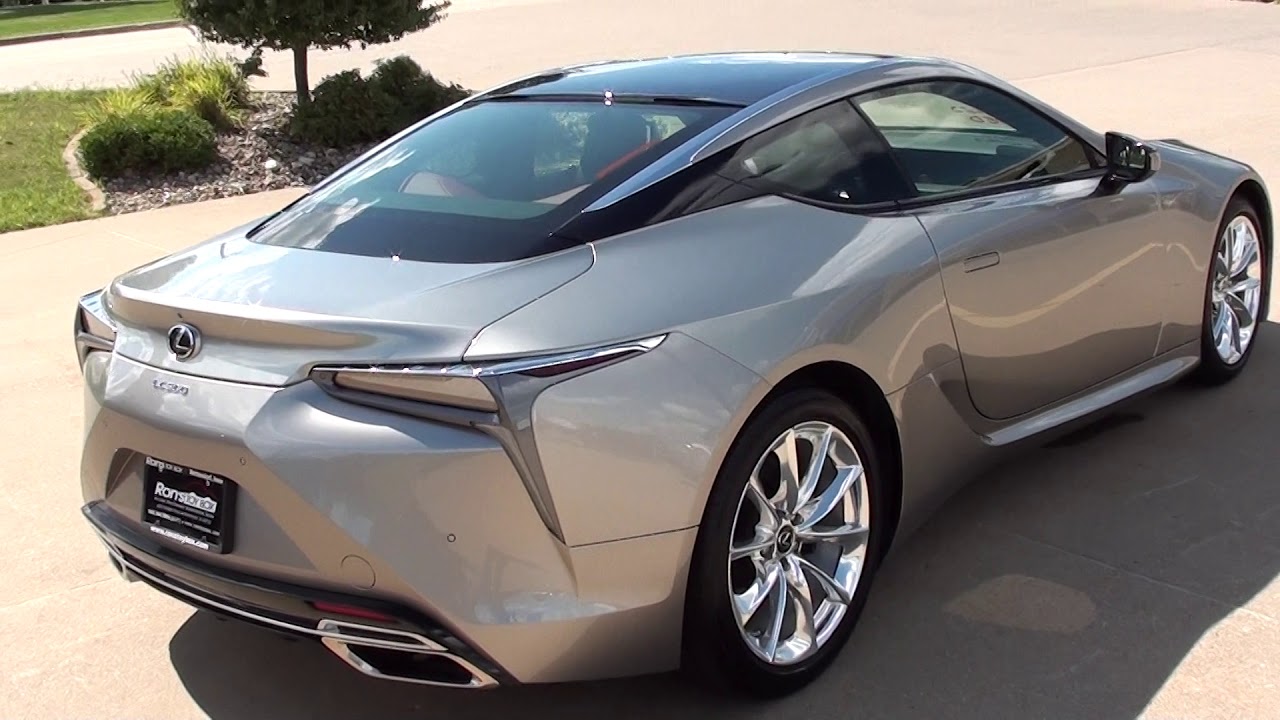 2018 Lexus LC 500 Only Ron's Toy Box in Bettendorf,IA 52722 YouTube