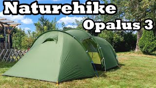 Naturehike Opalus 3 - Plenty of space in a 3-person tunnel tent