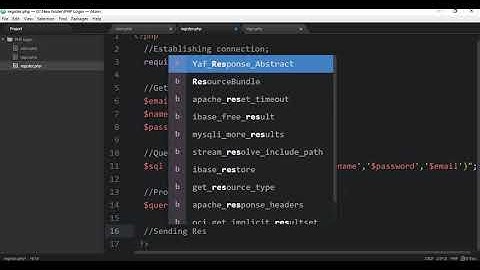 Login and Register | PHP | MYSQL | Android Studio | Part 1