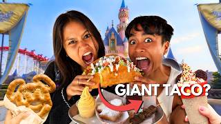 Trying to Eat EVERY Food at DISNEYLAND!