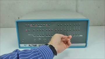 MITS Altair 8800 from 1975