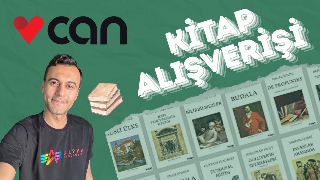 Can Yayınları Kitap Alışverişi ♥️📚 Türk ve Dünya Edebiyatından Bir Seçki