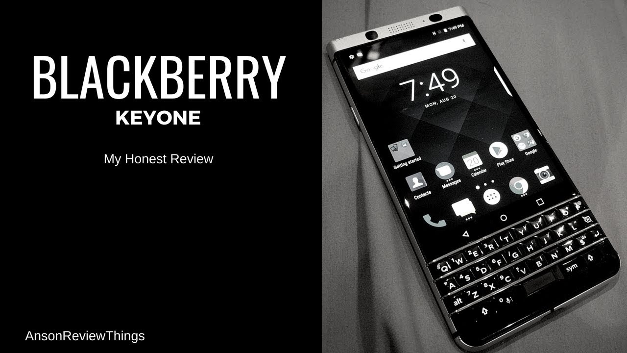 Blackberry Keyone Physical keyboard in 2018 YouTube