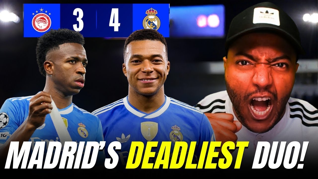 Мбаппе УНИЧТОЖАЕТ «Олимпиакос»! | «ОЛИМПИАКОС» – «Реал Мадрид» 3:4. РЕАКЦИЯ