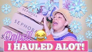 SEPHORA HOLIDAY HAUL PARTY + EXTRAS! 🎄🥳🛍 Gucci, Glow Recipe, ND Retro Glam, Foreo UFO, Oden’s Eye