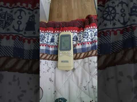 Vestel klima kumandası