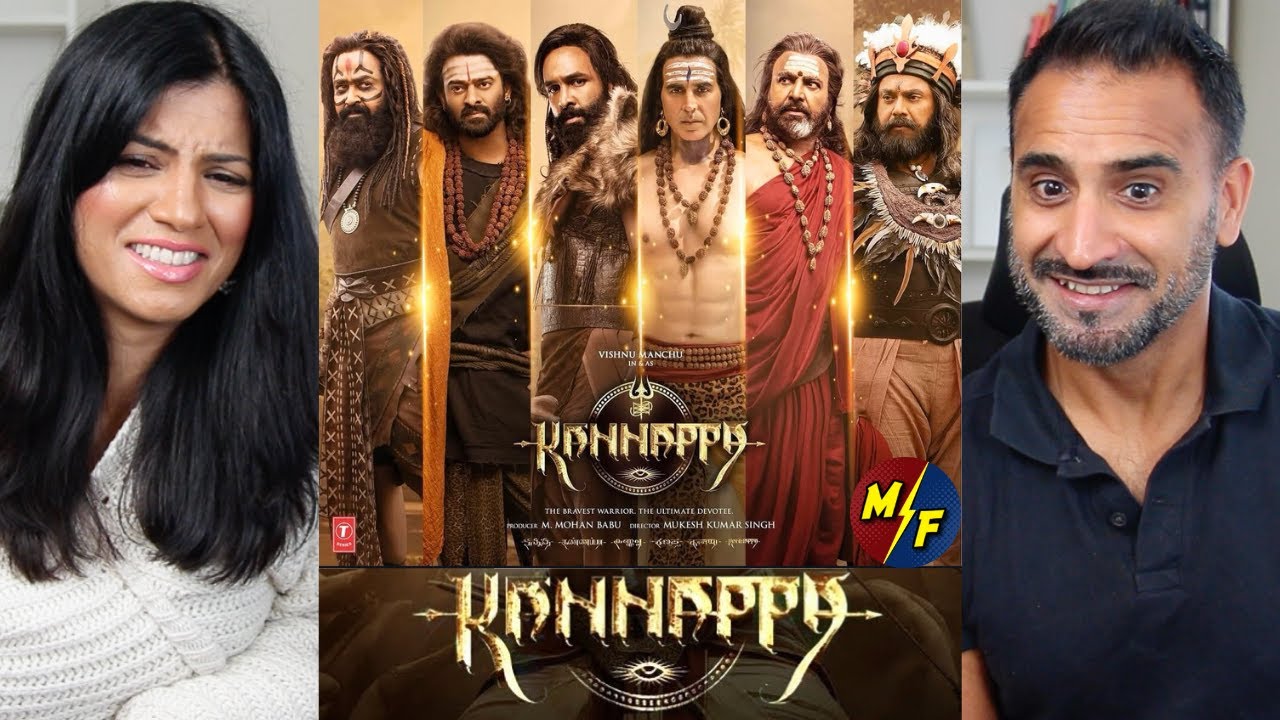 Реакция на трейлер «Kannappa» | Devotional Epic с участием Акшая Кумара, Прабхаса и Моханлала