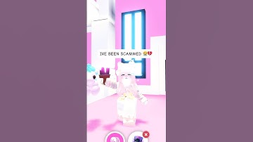 BEWARE of this NEW SCAM in Adopt me! 😨😭 #roblox #rblx #adoptme #game #robloxstory #gaming