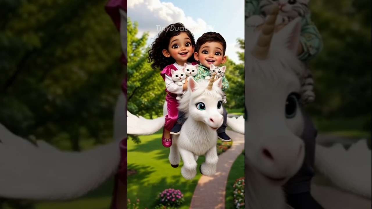 🔥Viral World Kids Fly with Unicorn🦄 