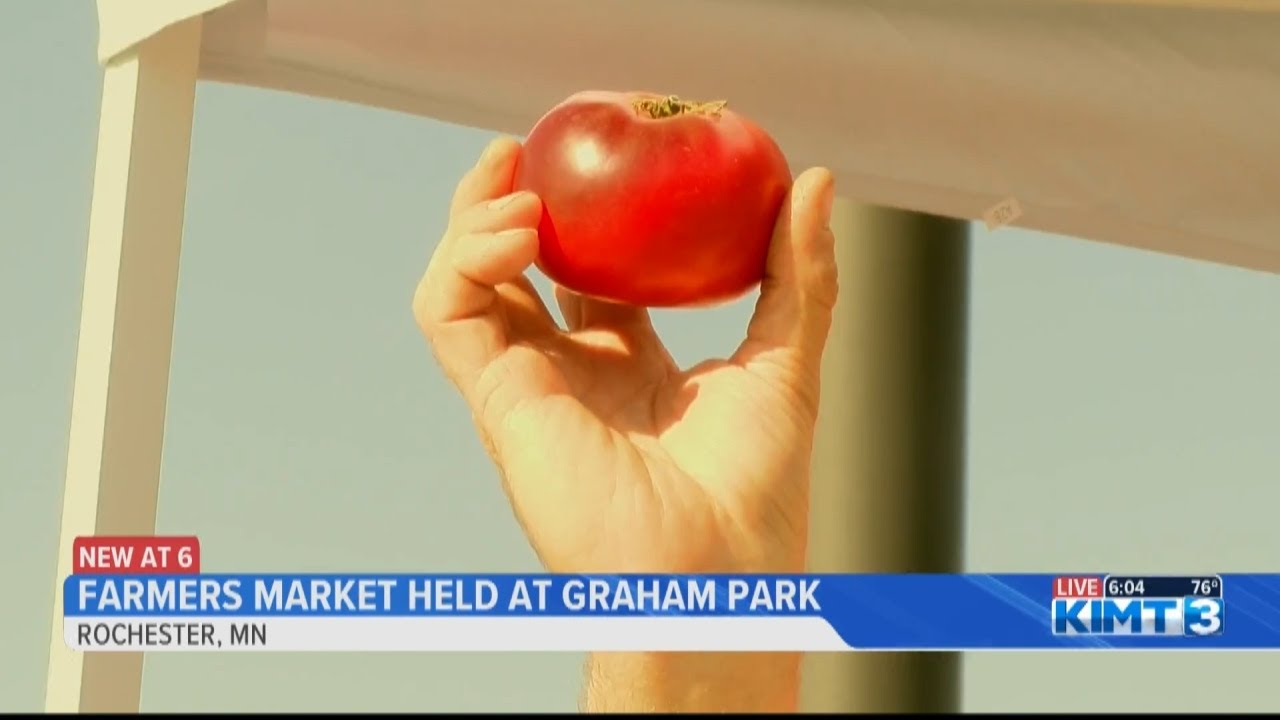 Saturday farmers market at Graham Park YouTube