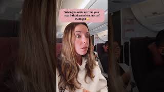 When you wake up from your nap and you think you slept most of the flight… 🙄 #travel card#planes