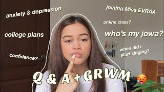 FIRST Q&A + GRWM! 🙈 (answering your JUICY questions haha)