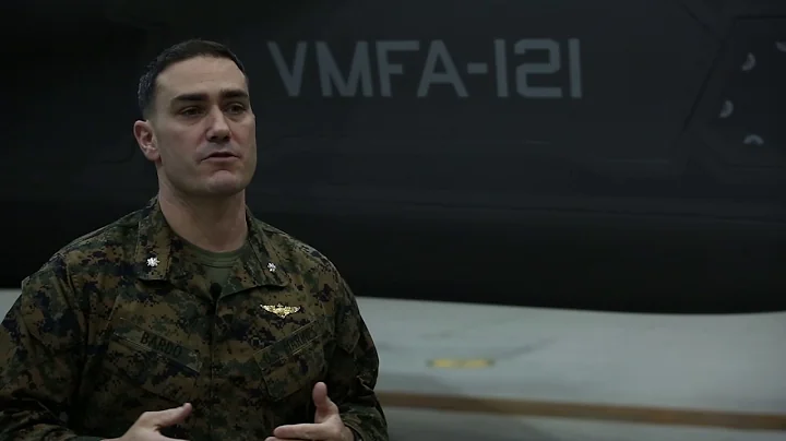 Bardo discusses VMFA 121 move to MCAS Iwakuni B-Roll