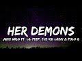 Juice WRLD - Her Demons ft. Lil Peep, The Kid LAROI & Polo G (lyrics)