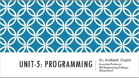 M.Sc. PHYS. (IV SEM.) COMPUTATIONAL METHODS AND PROGRAMMING