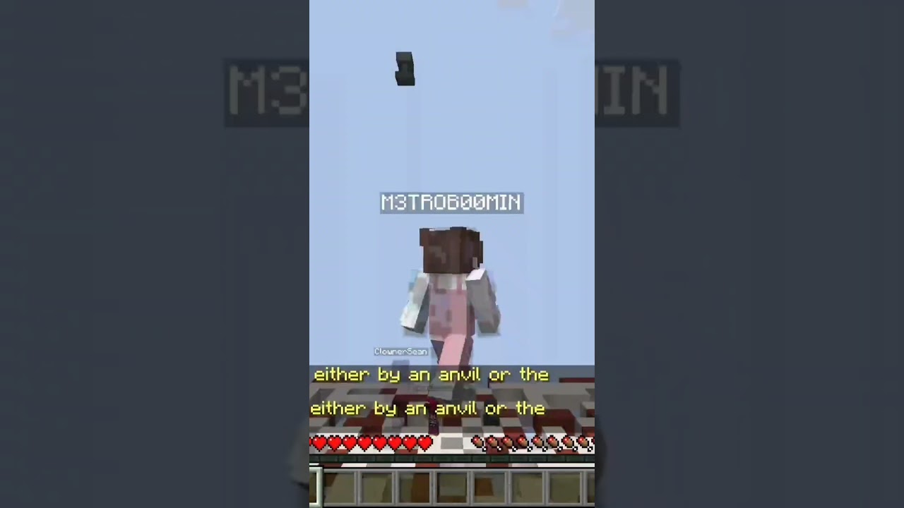 Imagine falling off at the last second .. couldn't be Aiko. #gameclips #minecraft #streamer