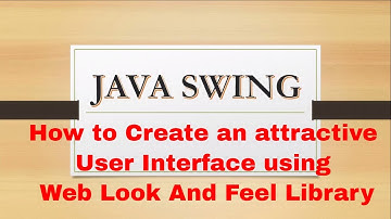 how to create attractive java ui || java gui || java swing || netbeans