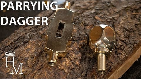 Making a Parrying Dagger, Part 3