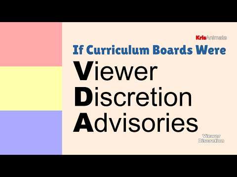 [SATIRE] If Curriculum Boards Were Viewer Discretion Advisories