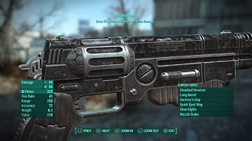 Fallout 4 Ultimatum classic 10mm pistol "Tunnel Snakes Rule" Creation Club