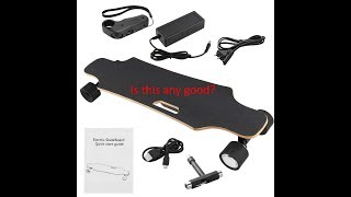 Can you buy a cheap amazon electric skateboard that's any good?