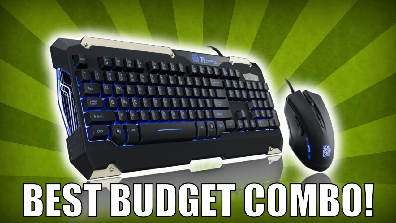 Thermaltake’s Tt eSPORTS Commander Gaming Gear Combo review YouTube