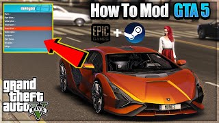 How to mod gta 5 | install in simple and easy tutorial hindi this
works for both epic games steam 5. download: 1...