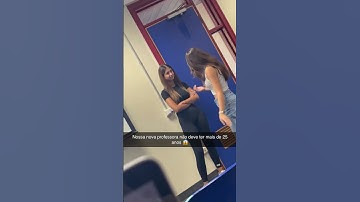 Você já teve uma professora nova assim? 😱 #ti #computerprogrammer #desenvolvedora #dev