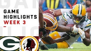 Packers vs. Redskins Week 3 Highlights | NFL 2018 screenshot 3