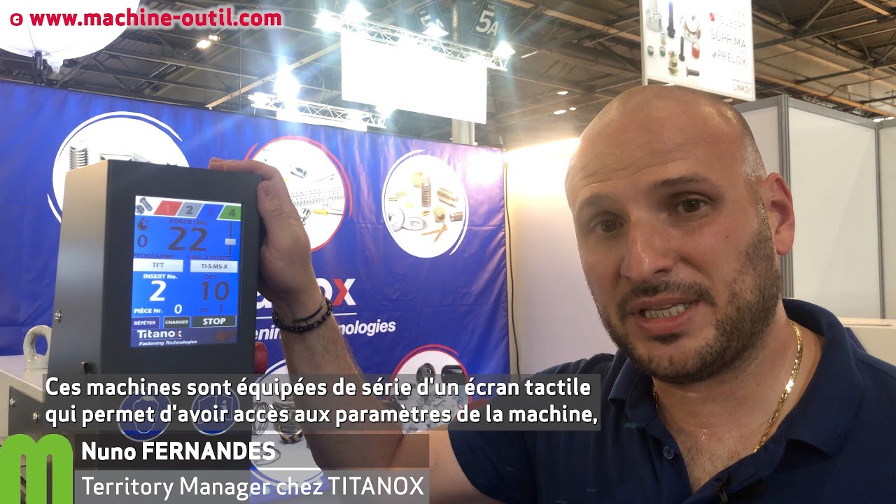 Presse à sertir pour sertissage clinchage ou emboutissage Titanox T60