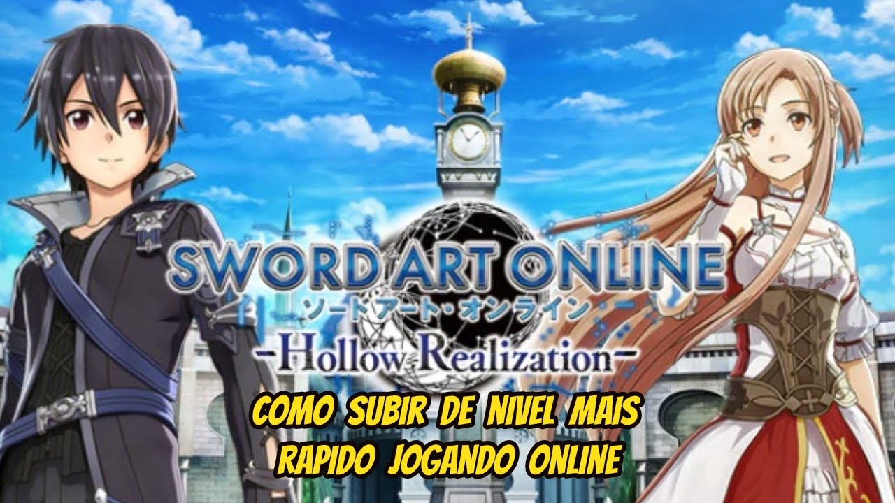 Sword Art Online: Hollow Realization Como subir de nível mais rápido jogando online
