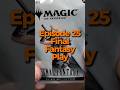 Final Fantasy Play Booster Snowmageddon Edition! #mtg #magicthegathering #unboxing #packopening