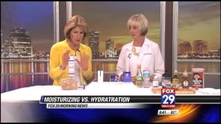 Moisturize vs Hydration