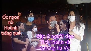 DIVA Cát thy đến thăm quán ốc bé 2 khai trương. Hoành tráng.