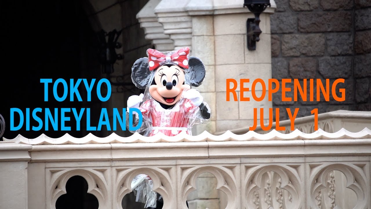 【高画質・初日・ミニーだけ】東京ディズニーランド再開のグリーティング（2020年7月1日 TDL）