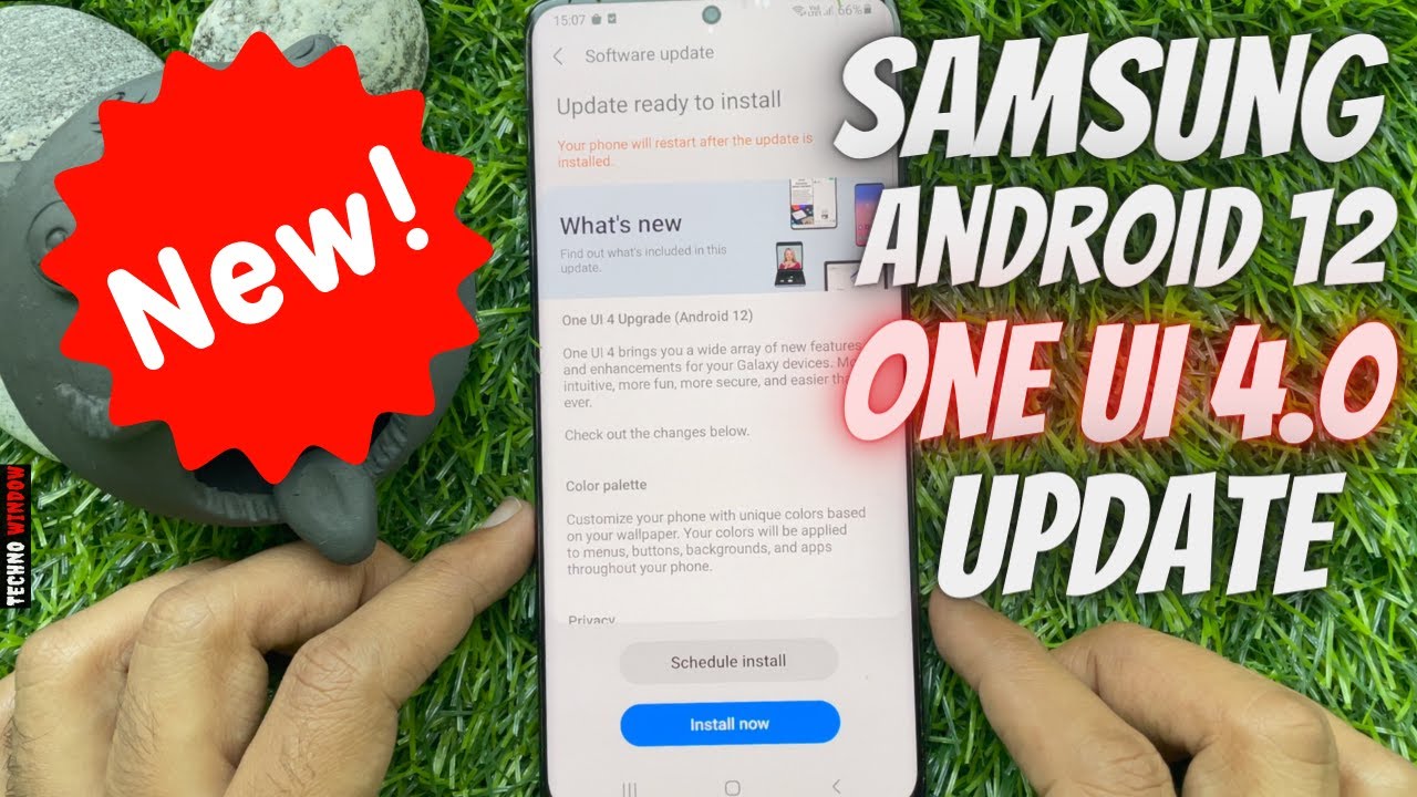 Samsung One UI 4.0 Android 12 Released - Update Samsung Galaxy S21 ...