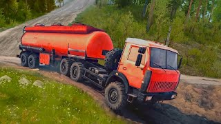 Hill Oil Tanker Truck Transport Driving Simulator | Android Games screenshot 4